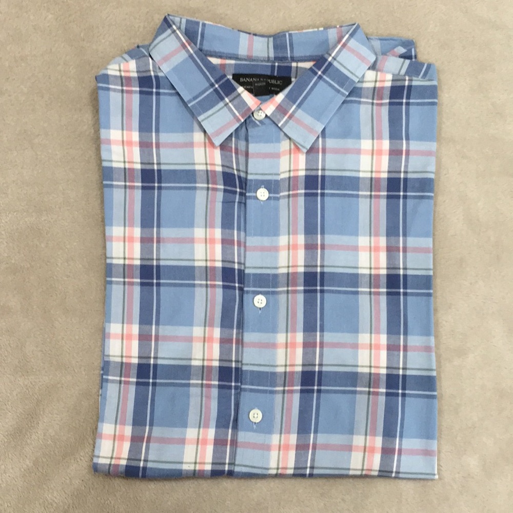 Banana Republic Slim Fit Button Up Shirt XL